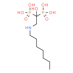 ChemSpider 2D Image | [2-(Heptylamino)-1-hydroxy-1,1-ethanediyl]bis(phosphonic acid) | C9H23NO7P2