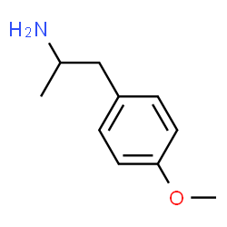 ChemSpider 2D Image | para-Methoxyamphetamine | C10H15NO