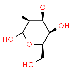 ChemSpider 2D Image | 2-Deoxy-2-fluoro-D-talopyranose | C6H11FO5