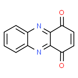 ChemSpider 2D Image | 1,4-Phenazinedione | C12H6N2O2