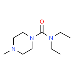 ChemSpider 2D Image | diethylcarbamazine | C10H21N3O