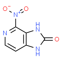 ChemSpider 2D Image | 4-Nitro-1,3-dihydro-2H-imidazo[4,5-c]pyridin-2-one | C6H4N4O3