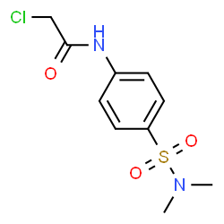 ChemSpider 2D Image | 2-Chloro-N-(4-dimethylsulfamoyl-phenyl)-acetamide | C10H13ClN2O3S
