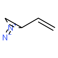 ChemSpider 2D Image | (2-Vinyl-1H-azirenium-1-ylidene)azanide | C4H4N2