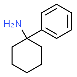 ChemSpider 2D Image | 1-Phenylcyclohexanamine | C12H17N