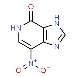 ChemSpider 2D Image | 7-Nitro-1H-imidazo[4,5-c]pyridin-4(5H)-one | C6H4N4O3