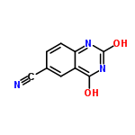 InChI=1/C9H5N3O2/c10-4-5-1-2-7-6(3-5)8(13)12-9(14)11-7/h1-3H,(H2,11,12,13,14)