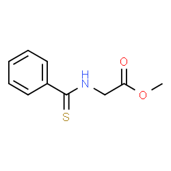 ChemSpider 2D Image | Methyl N-(phenylcarbonothioyl)glycinate | C10H11NO2S