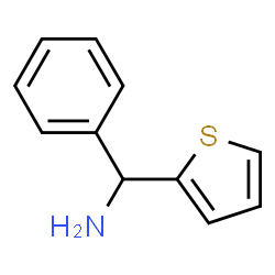 ChemSpider 2D Image | 1-phenyl-1-thien-2-ylmethanamine | C11H11NS