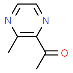 ChemSpider 2D Image | 2-Acetyl-3-methylpyrazine | C7H8N2O