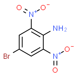 ChemSpider 2D Image | 4-Bromo-2,6-dinitroaniline | C6H4BrN3O4