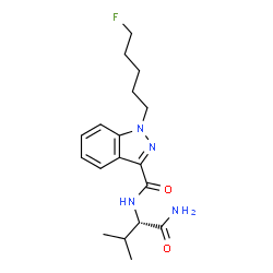 ChemSpider 2D Image | 5F-AB-PINACA | C18H25FN4O2