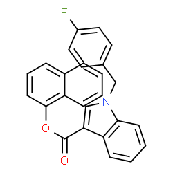 ChemSpider 2D Image | FDU-PB-22 | C26H18FNO2