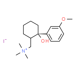 ChemSpider 2D Image | [(2R)-2-Hydroxy-2-(3-methoxyphenyl)cyclohexyl]-N,N,N-trimethylmethanaminium iodide | C17H28INO2