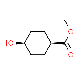 ChemSpider 2D Image | Methyl cis-4-hydroxycyclohexanecarboxylate | C8H14O3