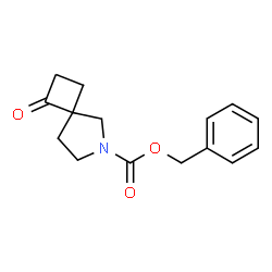 ChemSpider 2D Image | 6-Cbz-1-oxo-6-aza-spiro[3.4]octane | C15H17NO3