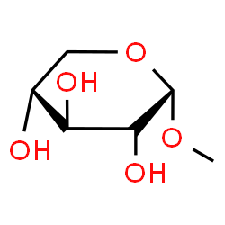 ChemSpider 2D Image | Methyl alpha-D-xylopyranoside | C6H12O5