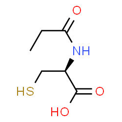 ChemSpider 2D Image | N-Propionyl-D-cysteine | C6H11NO3S