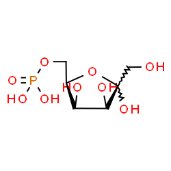 ChemSpider 2D Image | 6-O-Phosphono-D-tagatofuranose | C6H13O9P