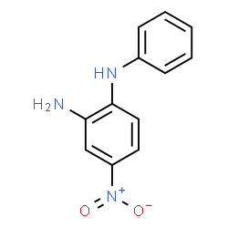 ChemSpider 2D Image | 4-Nitro-N~1~-phenyl-1,2-benzenediamine | C12H11N3O2