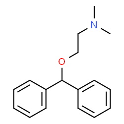 ChemSpider 2D Image | diphenhydramine | C17H21NO