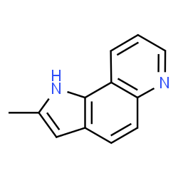 ChemSpider 2D Image | 2-Methyl-1H-pyrrolo[2,3-f]quinoline | C12H10N2