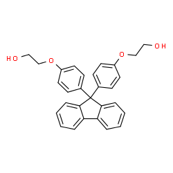ChemSpider 2D Image | 4,4'-(9-Fluorenylidene)bis(2-phenoxyethanol) | C29H26O4