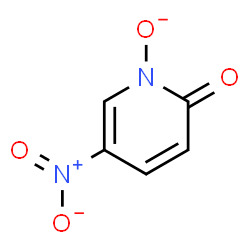 ChemSpider 2D Image | 5-Nitro-2-oxo-1(2H)-pyridinolate | C5H3N2O4
