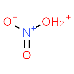 ChemSpider 2D Image | Nitrooxonium | H2NO3