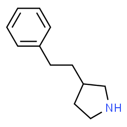 ChemSpider 2D Image | 3-Phenethylpyrrolidine | C12H17N