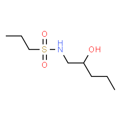 ChemSpider 2D Image | N-(2-Hydroxypentyl)-1-propanesulfonamide | C8H19NO3S