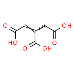 ChemSpider 2D Image | Aconitic acid | C6H6O6