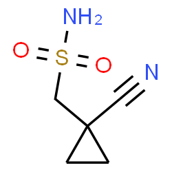 ChemSpider 2D Image | (1-cyanocyclopropyl)methanesulfonamide | C5H8N2O2S