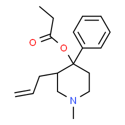 ChemSpider 2D Image | allylprodine | C18H25NO2