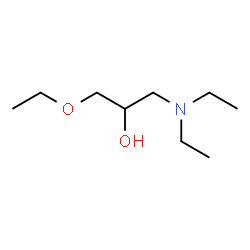 ChemSpider 2D Image | 1-(Diethylamino)-3-ethoxy-2-propanol | C9H21NO2