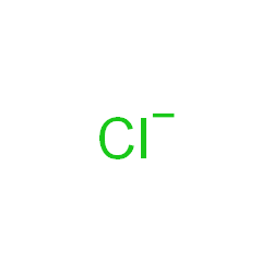 ChemSpider 2D Image | Chloride anion | Cl