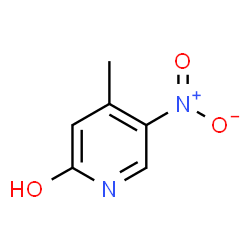 ChemSpider 2D Image | 4-Methyl-5-nitro-2-pyridinol | C6H6N2O3
