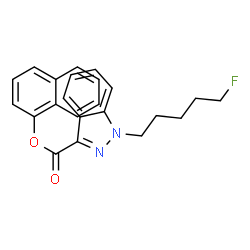ChemSpider 2D Image | 5-fluoro SDB-005 | C23H21FN2O2