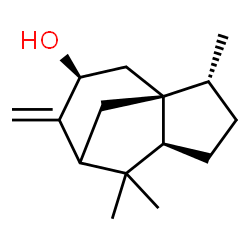 ChemSpider 2D Image | (9alpha)-Cedr-8(15)-en-9-ol | C15H24O