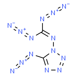 ChemSpider 2D Image | 1-diazidocarbamoyl-5-azidotetrazole | C2N14