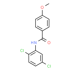 ChemSpider 2D Image | N-(2,5-Dichlorophenyl)-4-methoxybenzamide | C14H11Cl2NO2