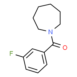 ChemSpider 2D Image | 1-Azepanyl(3-fluorophenyl)methanone | C13H16FNO