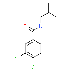 ChemSpider 2D Image | 3,4-Dichloro-N-isobutylbenzamide | C11H13Cl2NO
