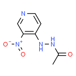 ChemSpider 2D Image | N'-(3-Nitro-4-pyridinyl)acetohydrazide | C7H8N4O3