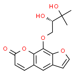 ChemSpider 2D Image | Heraclenol; IN-247; IN00247 | C16H16O6