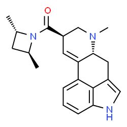 ChemSpider 2D Image | Lysergic acid 2,4-dimethylazetidide | C21H25N3O
