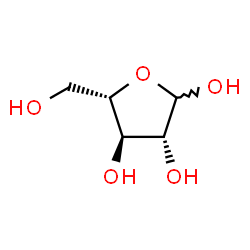 ChemSpider 2D Image | L-Arabinofuranose | C5H10O5