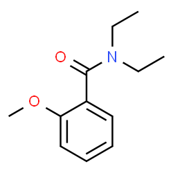 ChemSpider 2D Image | N,N-Diethyl-2-methoxybenzamide | C12H17NO2