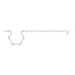 ChemSpider 2D Image | (18Z,21Z,24Z,27Z,30Z,33Z)-hexatriacontahexaenoic acid | C36H60O2