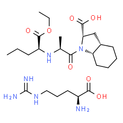 ChemSpider 2D Image | perindopril arginine | C25H46N6O7